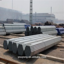 BS 1387 ASTM A53 A106 EN39 ERW carbon climbing scaffolding steel pipe in stock