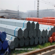 EN 39 steel scaffolding gi pipe with 40 microns zinc coating by Bossen steel