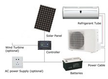 100% solar air conditioner  solar power AC solar sun energy dc  air condition