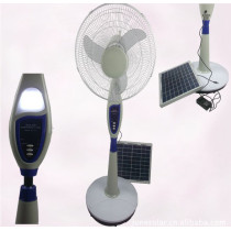 solar rechargeable fan,  solar fan,AC/DC operated fan, stand solar fan, remote control  fan,rechargeable fan