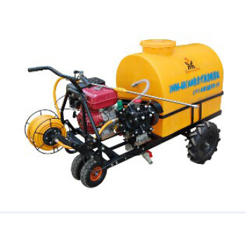 Self-contained power sprayer  Trolley Gasoline Engine Power Sprayer, diaphragm pump plunger pump boom sprayer