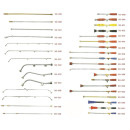 power sprayer lance sprayer metal gun stainless steel and brass lance rod bend and straight lance 2,3,4,5 holes sprayer pistols