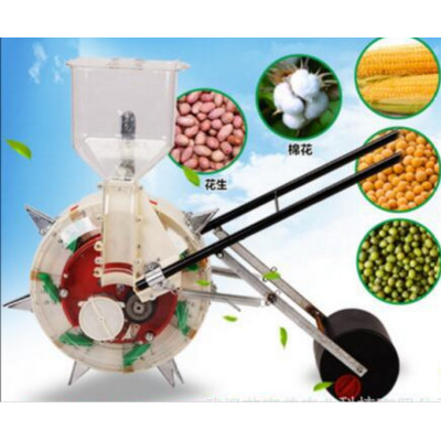 conveniently Planting Machine walking seeding machine hand push seeder seeding seed machine for corn bean peanut ect