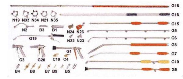 распылитель частей
