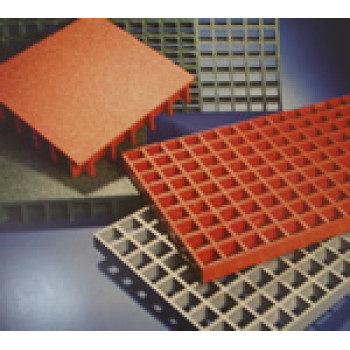 Fiberglass molded grating