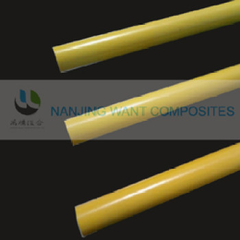 Tube rond en fibre de verre