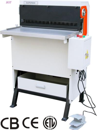heavy duty factory use paper book punching  machine （SUPER600）