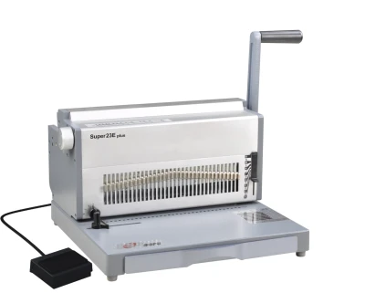 2:1 11 inch electrical double wire binding machine
