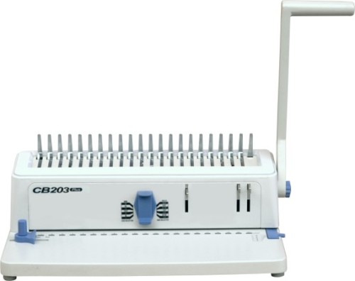 Desktop manual comb binding machine