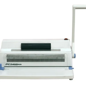 Small and light spiral binding machine