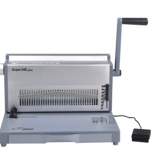 Aluminum  letter size wire binding machine