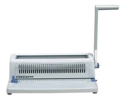 Plastic wire binding machine