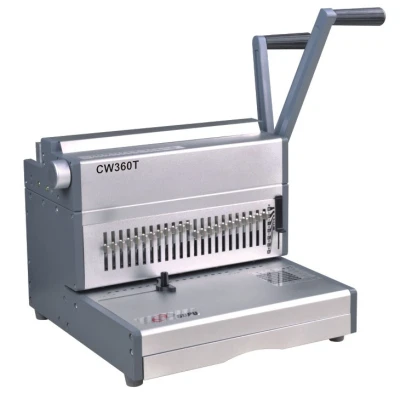 14 inch 360mm aluminum twin wire binding machine manual