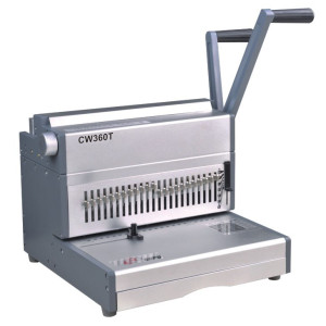 2:1 360mm 14 inch A5 double wire binding equipment