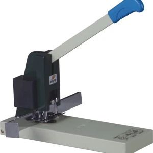 Metal manual financial punching machine