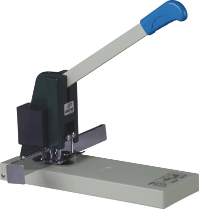 Metal manual financial punching machine