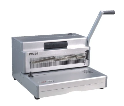 Manual coil binding machine