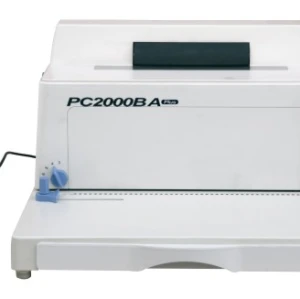 Electric coil binding machine