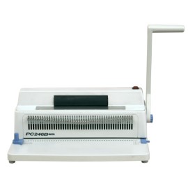 Letter size coil binding machine