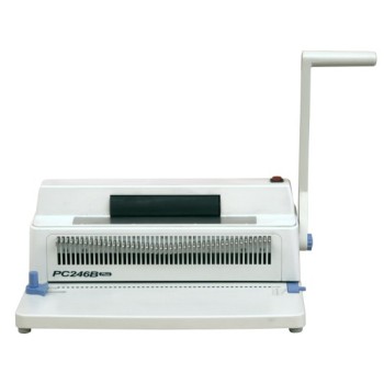 Manual single coil binding machine for office use PC246B plus