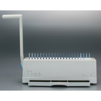 Adjustable pins manual comb binding machine