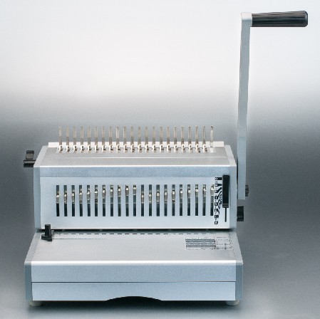 11 inch aluminum manual  plastic ring binding machine