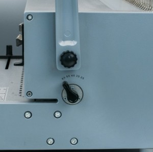 11 inch aluminum manual  plastic ring binding machine