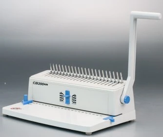 Plastic comb binding machine 11''