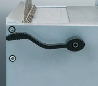 Manual FC size aluminum comb binding machine