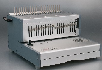 Aluminum 330mm fc size plastic comb binding macine CB330E