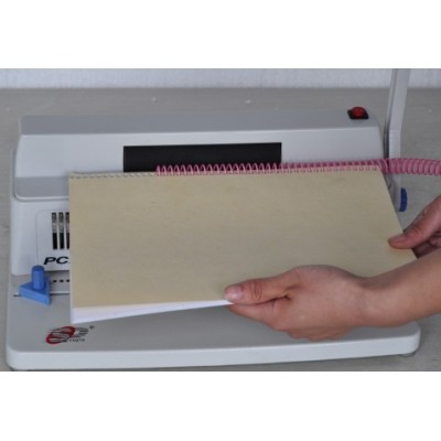 Manual single coil binding machine for office use PC246B plus