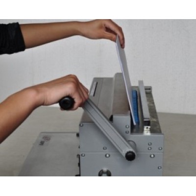 2:1 14 inch 360mm aluminum double wire binding machine manual