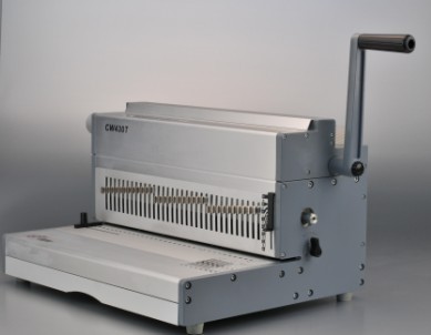 430mm A3 2:1 manual twin wire binding machine 17 inch CW430T