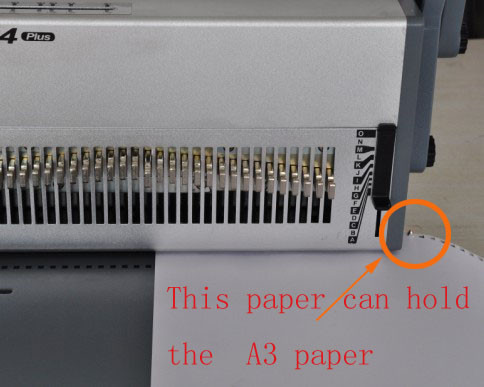 A3 3:1 wire binding machine manual