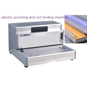 electric heavy duty bobina espiral binder