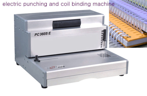 Electric Heavy Duty Spiral Coil Binder