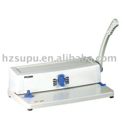 espiral bingding pc200 máquina