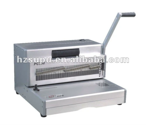 Heavy duty bobina vinculante& la máquina perforadora pc300