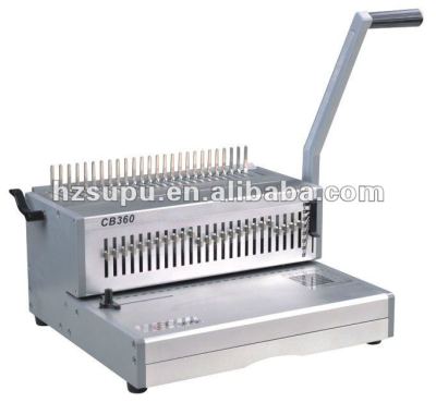 Heavy Duty manual plastic Comb Binding equipment