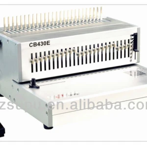 Heavy Duty comb Binding &punching Machine for factory