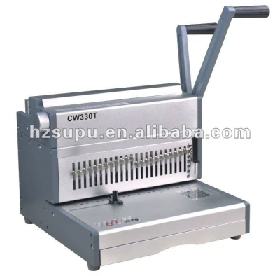 Heavy Duty double Wire Binding Machine by Supu