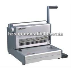heavy duty manual de fio máquina vinculativo para o escritório e fábrica