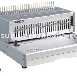 automatic Aluminum Comb Binding Machine CB430E