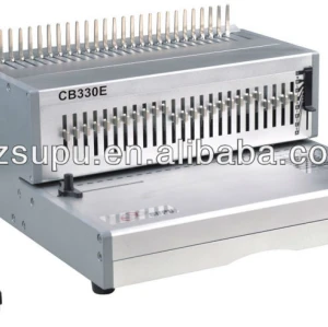 CB330E Heavy Duty Comb Binder Machine