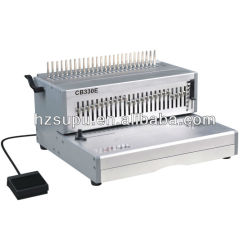 cb330e pesados comb binding máquina