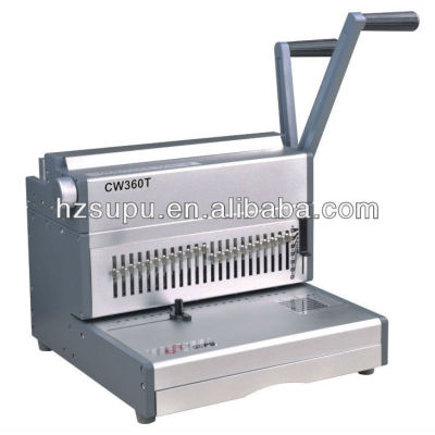 Office and factory Aluminum Wire Binding Machine CW360T
