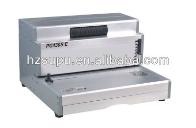 PC430SE Office Electric Motor Coil Binding machine