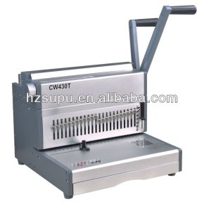 escritório heavy duty wire binding machine cw430t