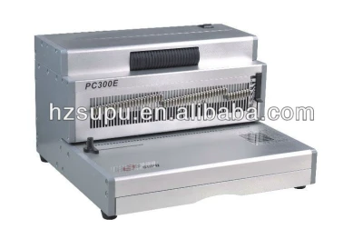 Electrical aluminum spiral binding machine