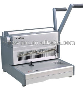 cw360 heavy duty wire binding machine